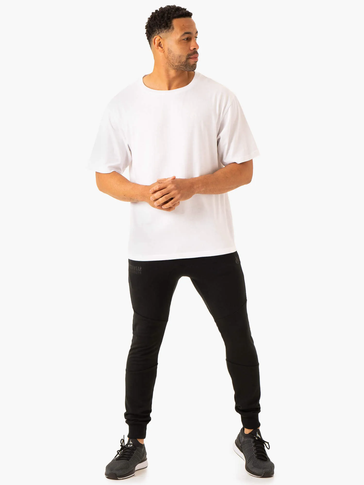 Lift Oversized Unisex T-Shirt - White sold by Ryderwear product image thumbnail 5