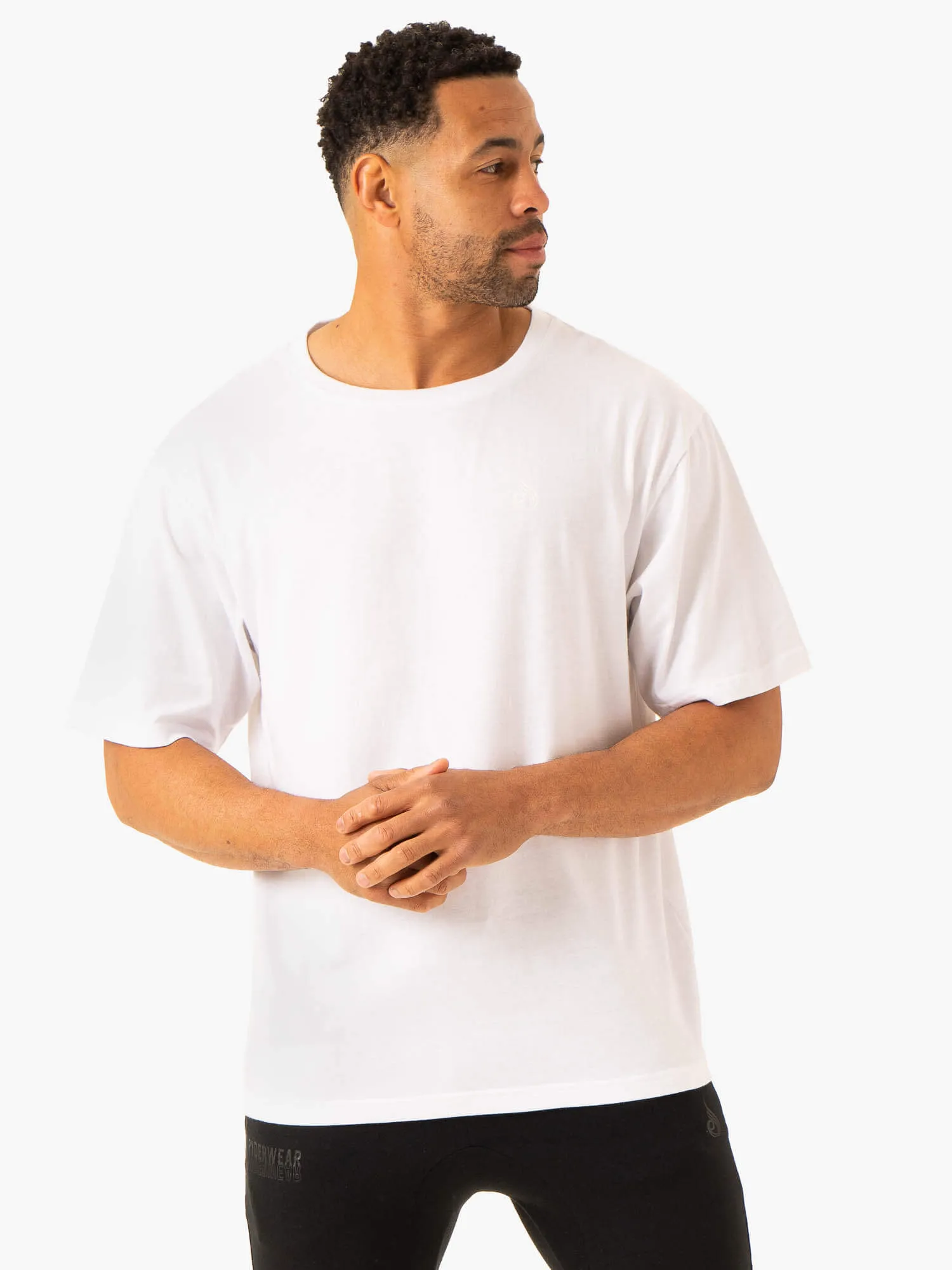 Lift Oversized Unisex T-Shirt - White sold by Ryderwear