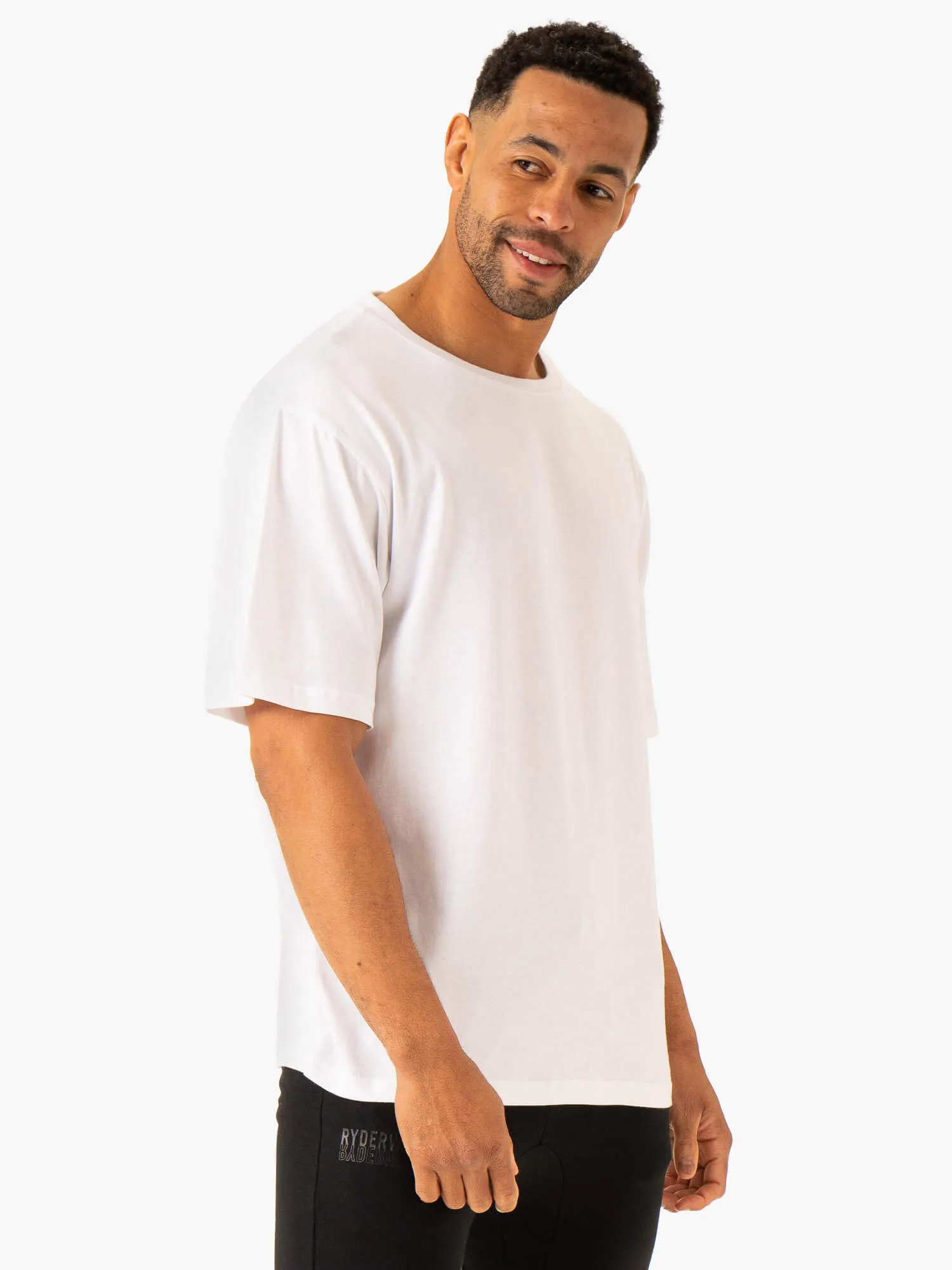 Lift Oversized Unisex T-Shirt - White sold by Ryderwear product image thumbnail 3