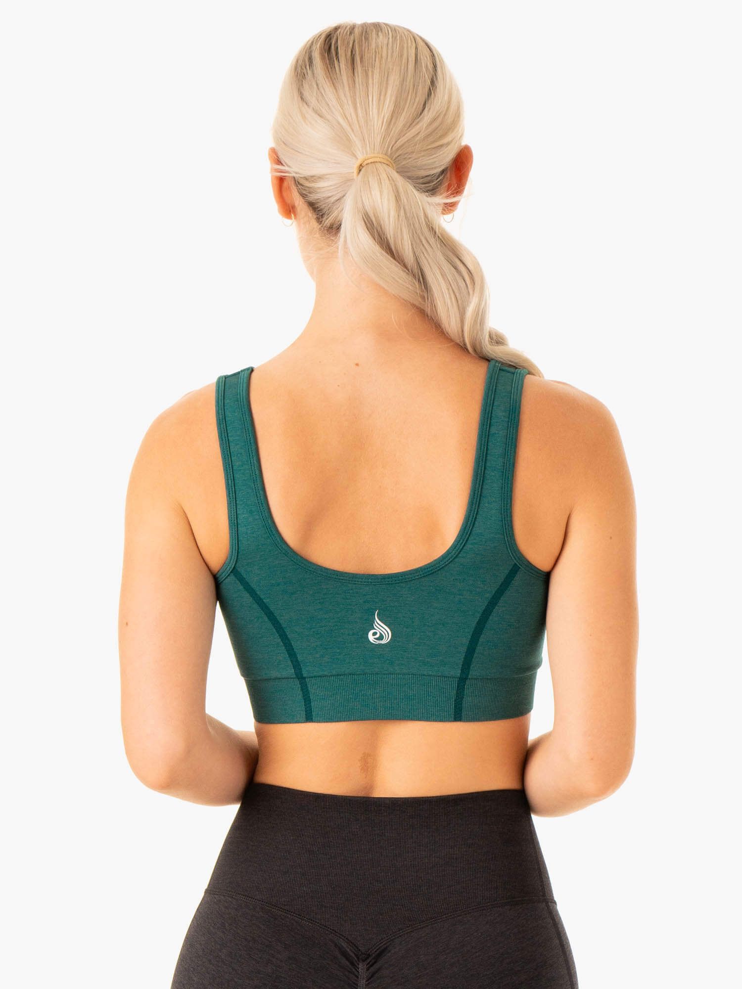 Enhance Seamless Sports Bra - Teal sold by Ryderwear product image thumbnail 4