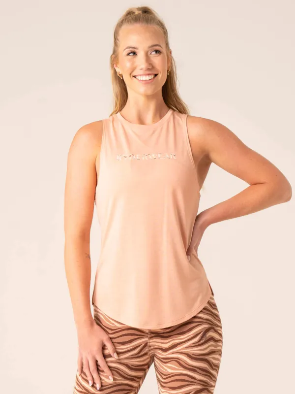 Unstoppable Tank - Peach sold by Ryderwear
