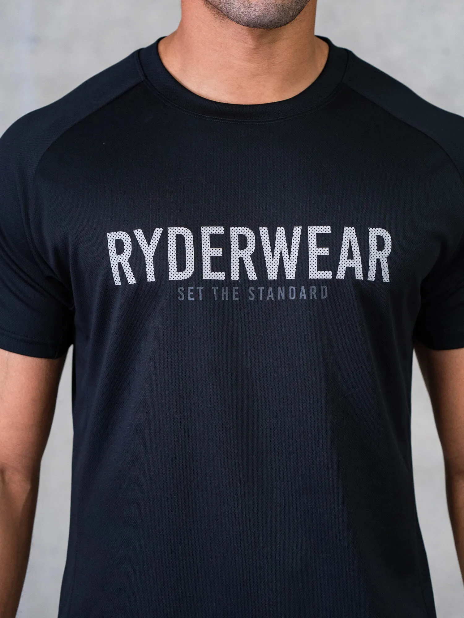 Legacy Mesh T-Shirt - Black sold by Ryderwear product image thumbnail 2