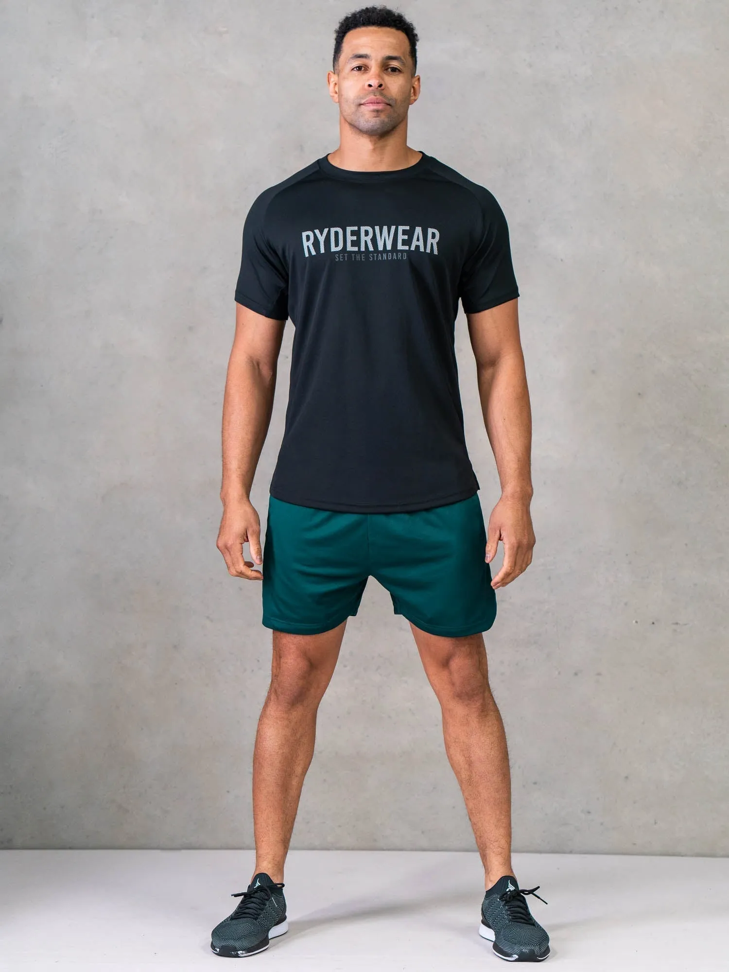 Legacy Mesh T-Shirt - Black sold by Ryderwear product image thumbnail 5