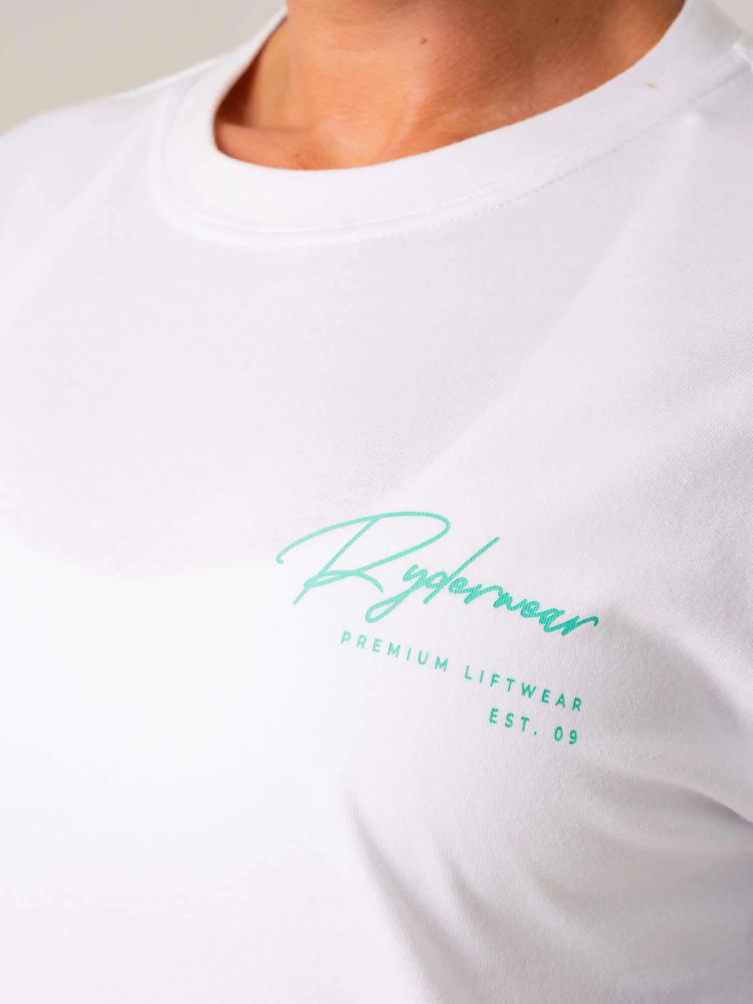 Signature T-Shirt - White sold by Ryderwear product image thumbnail 2