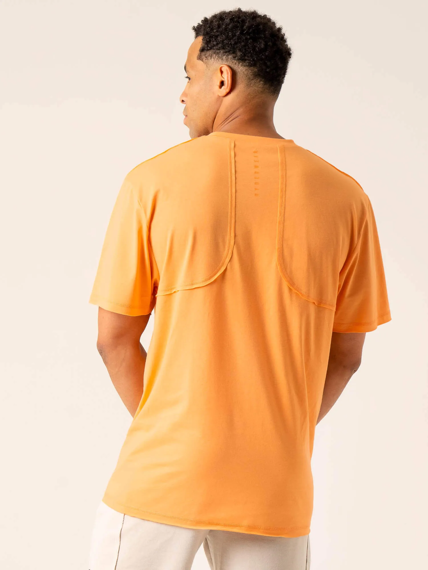 Dynamic Oversized T-Shirt - Orange Sherbet sold by Ryderwear product image thumbnail 2