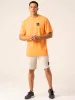 Dynamic Oversized T-Shirt - Orange Sherbet sold by Ryderwear