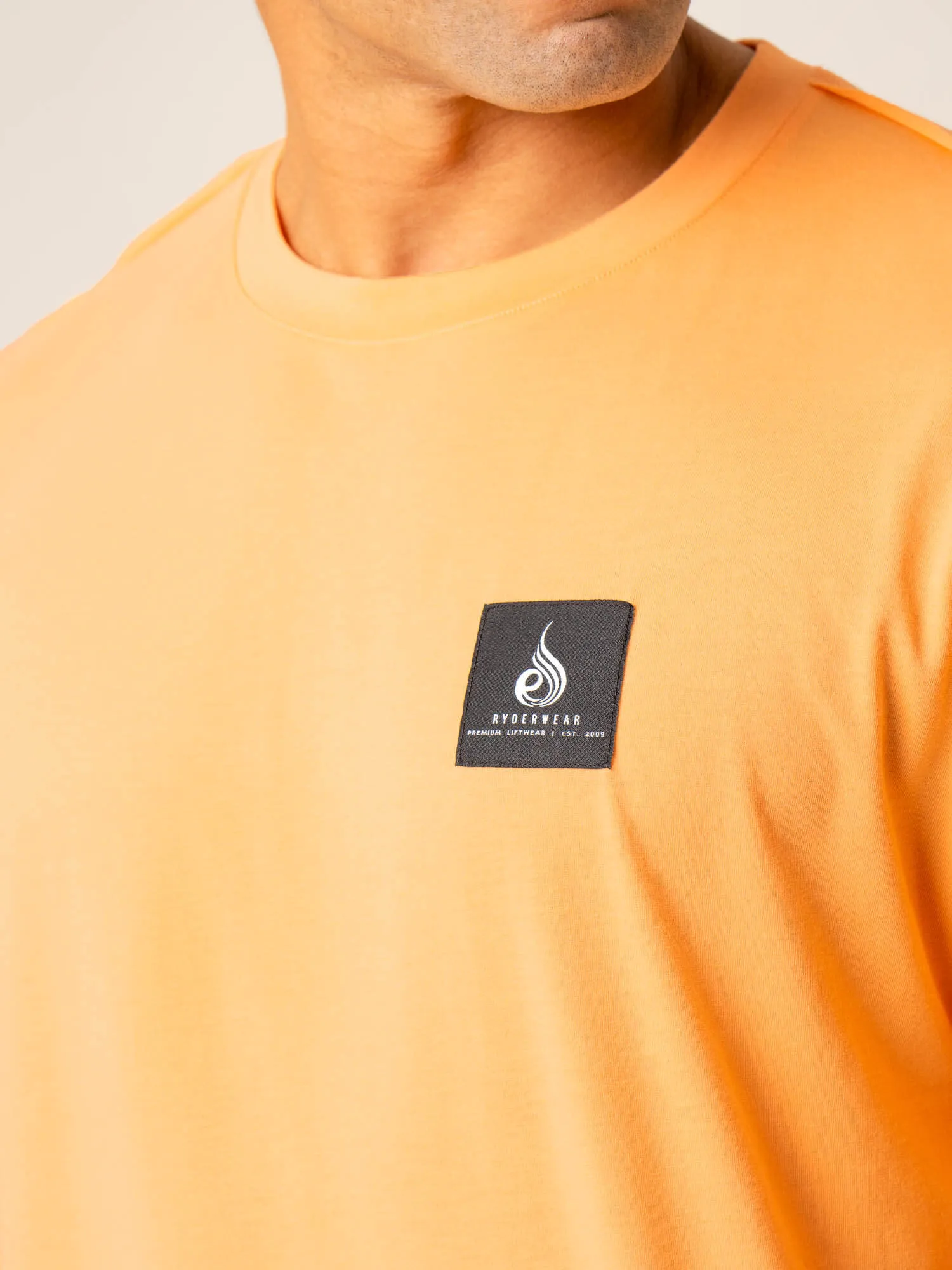 Dynamic Oversized T-Shirt - Orange Sherbet sold by Ryderwear product image thumbnail 3
