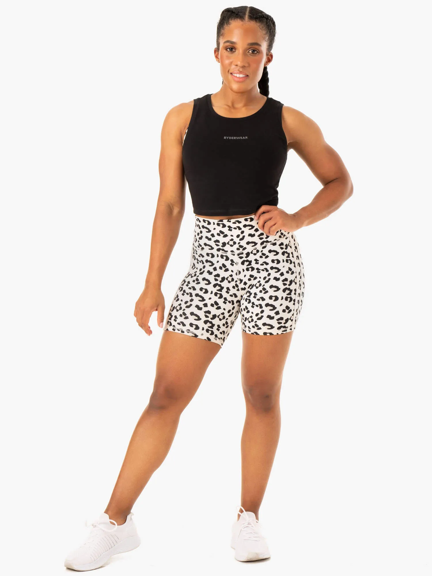 Evolution Cotton Tank - Black sold by Ryderwear product image thumbnail 4