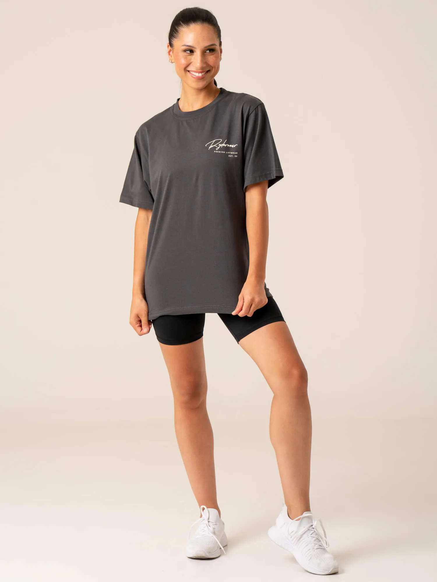 Signature T-Shirt - Charcoal sold by Ryderwear product image thumbnail 4