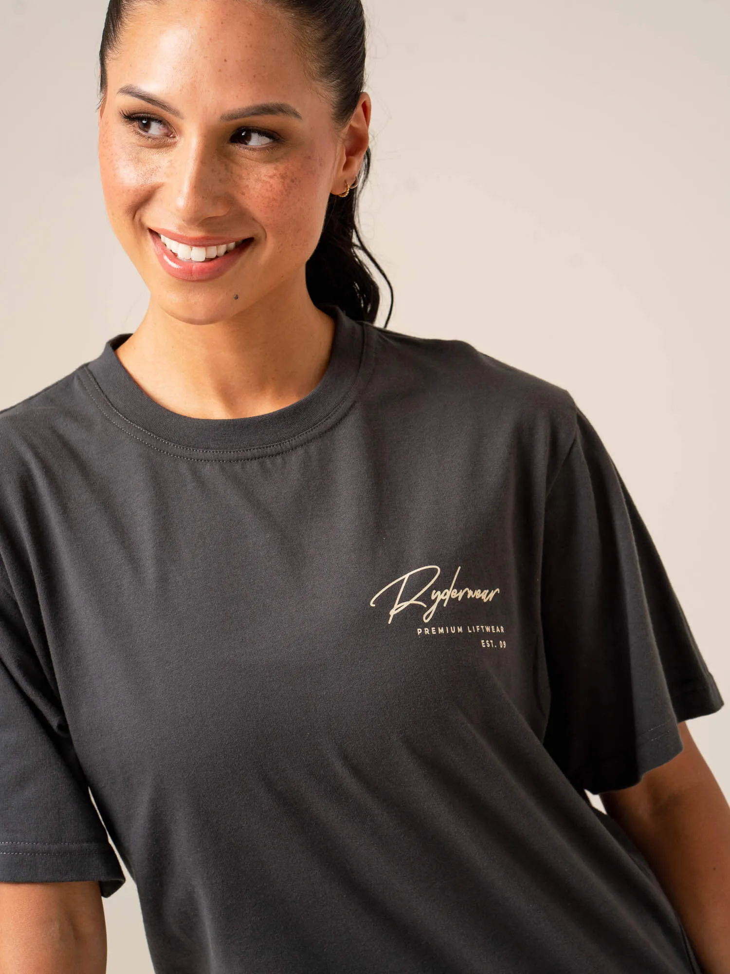Signature T-Shirt - Charcoal sold by Ryderwear product image thumbnail 2
