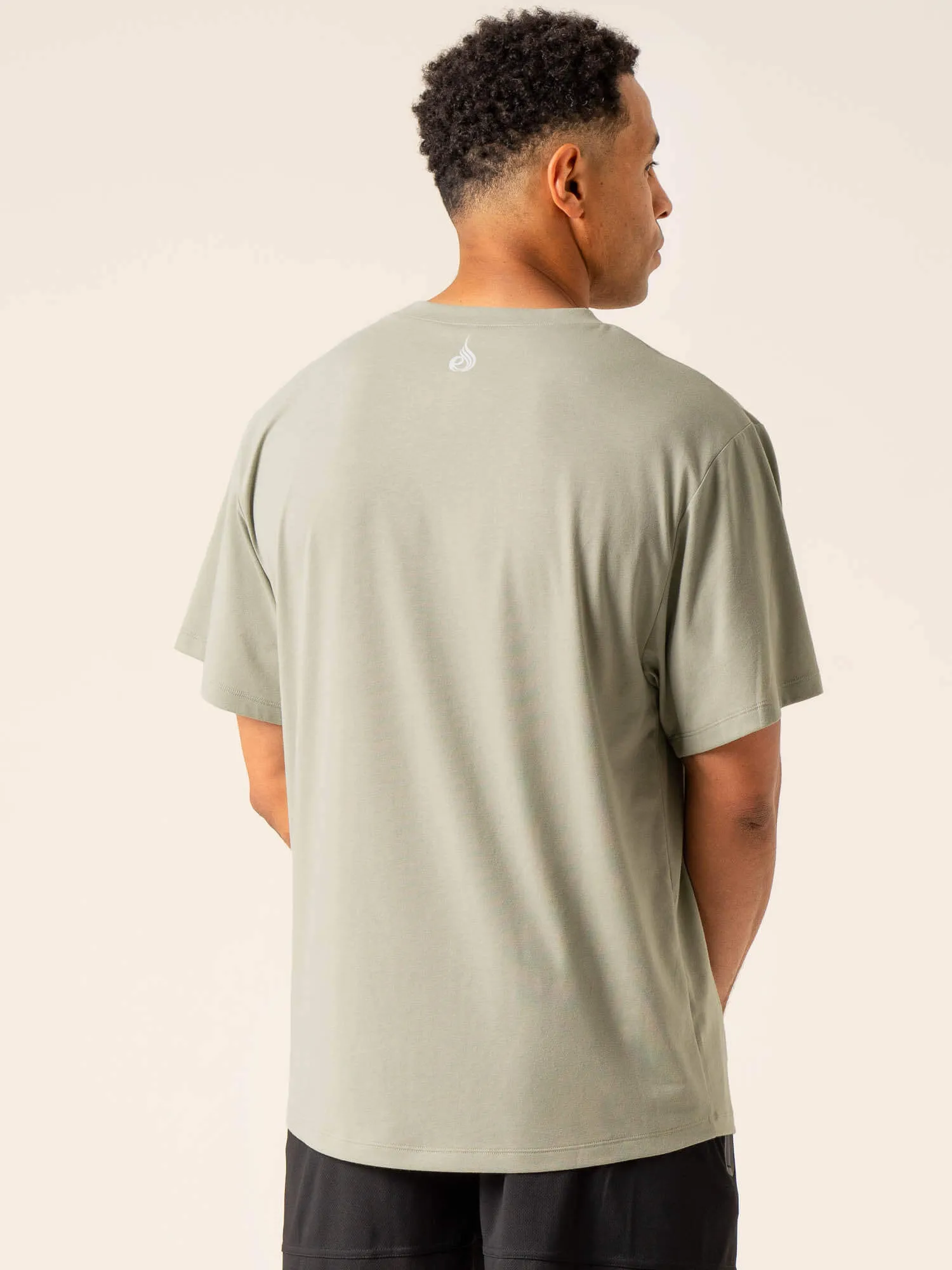 Advance Oversized T-Shirt - Sage sold by Ryderwear product image thumbnail 2