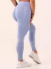 Lift Scrunch Seamless Leggings - Cornflower Blue sold by Ryderwear