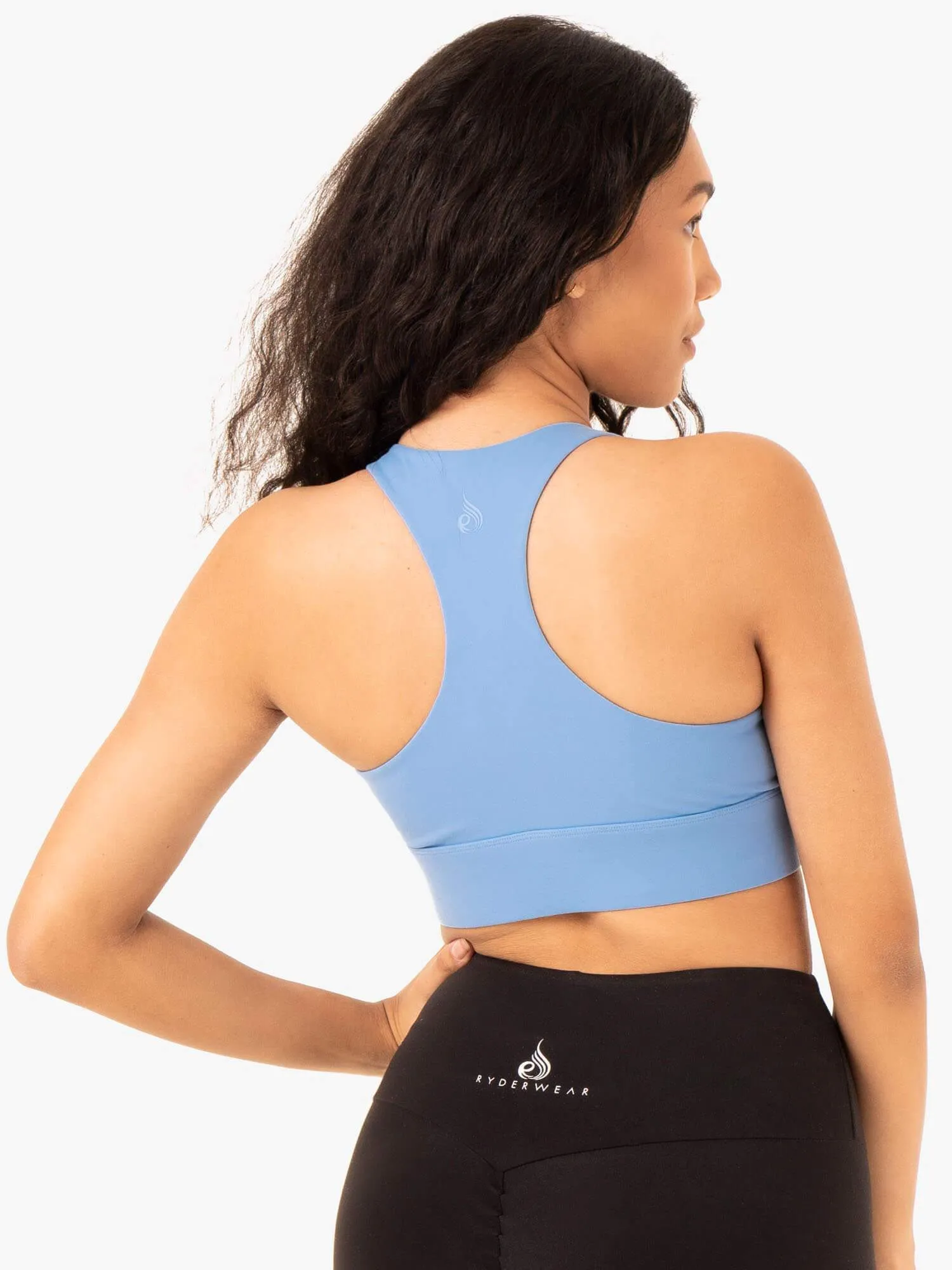 Focus Contour Sports Bra - Sky Blue sold by Ryderwear product image thumbnail 2