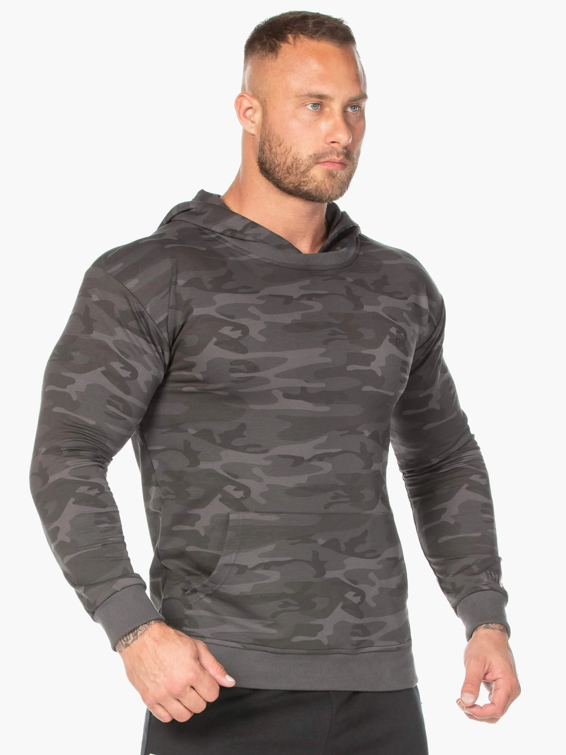 Camo Pullover Hoodie - Black Camo sold by Ryderwear product image thumbnail 4