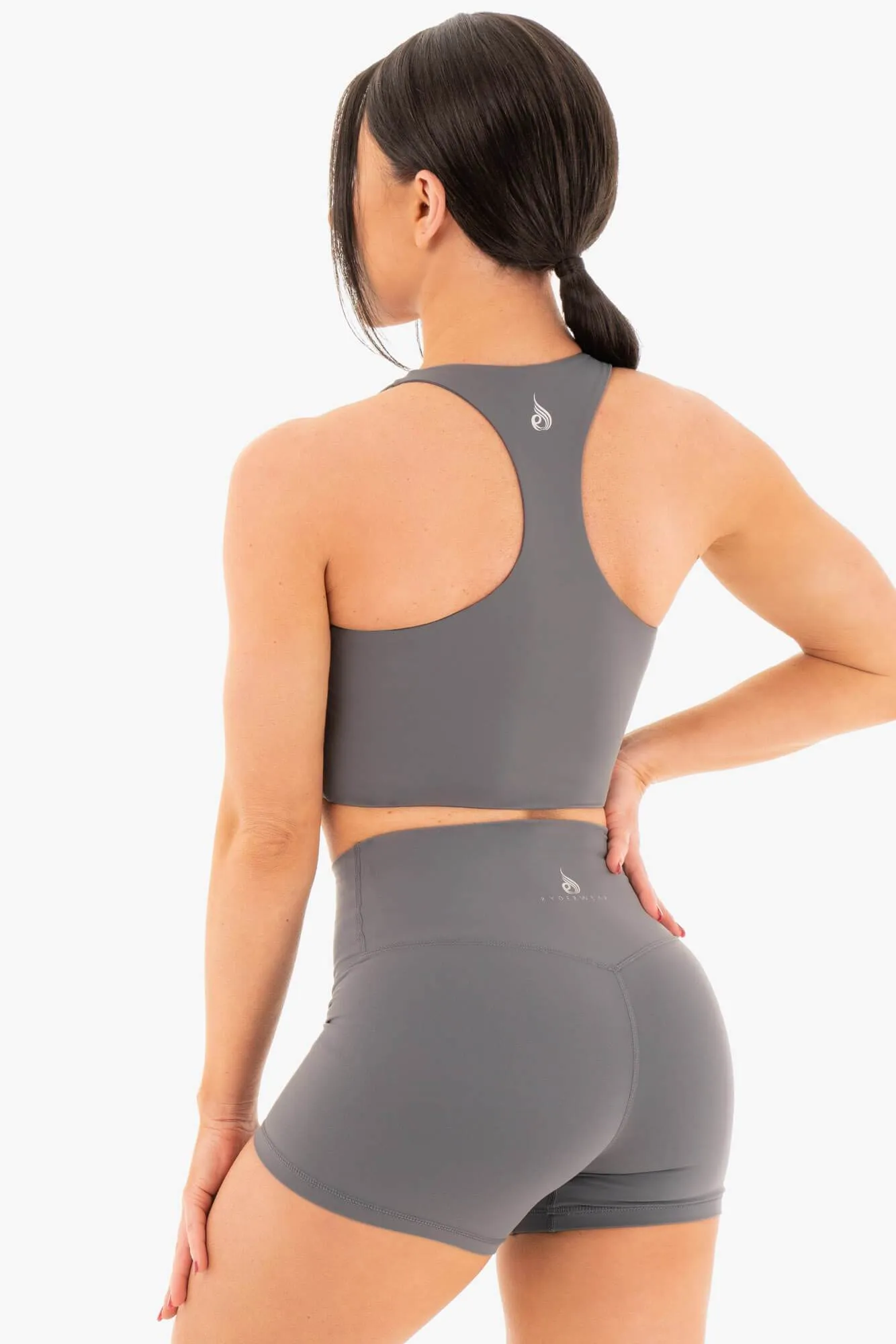 NKD Sports Bra - Charcoal sold by Ryderwear product image thumbnail 2