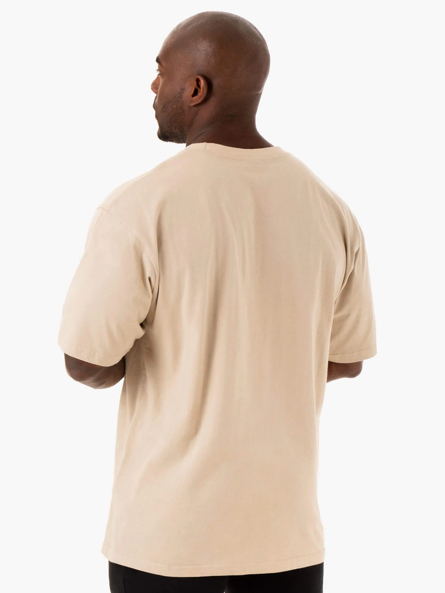 Oversized T-Shirt - tan sold by Ryderwear product image thumbnail 2