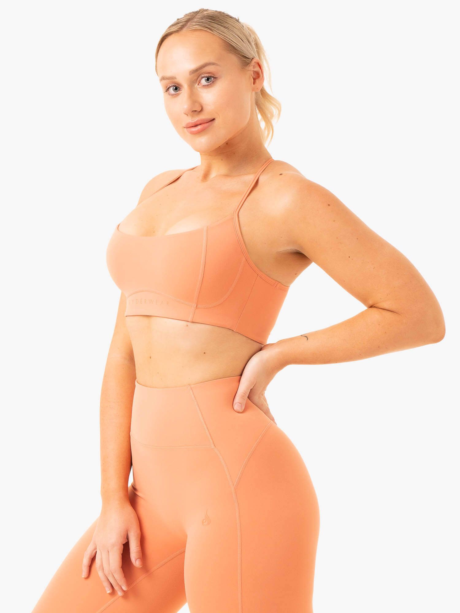 NKD Frame Sports Bra - Terracotta sold by Ryderwear product image thumbnail 4