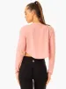 Revival Long Sleeve Mesh T-Shirt - Pink sold by Ryderwear