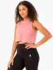 Hybrid Muscle Tank - Blush Pink sold by Ryderwear