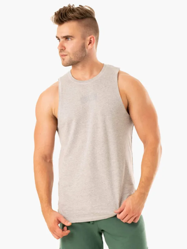 Limitless Baller Tank - Grey Marl sold by Ryderwear