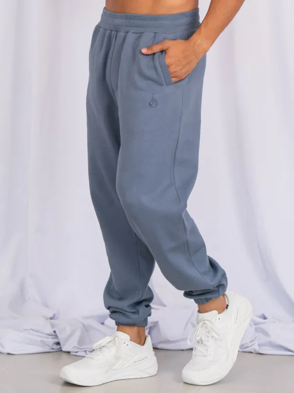 Unisex Track Pants - Denim Blue sold by Ryderwear