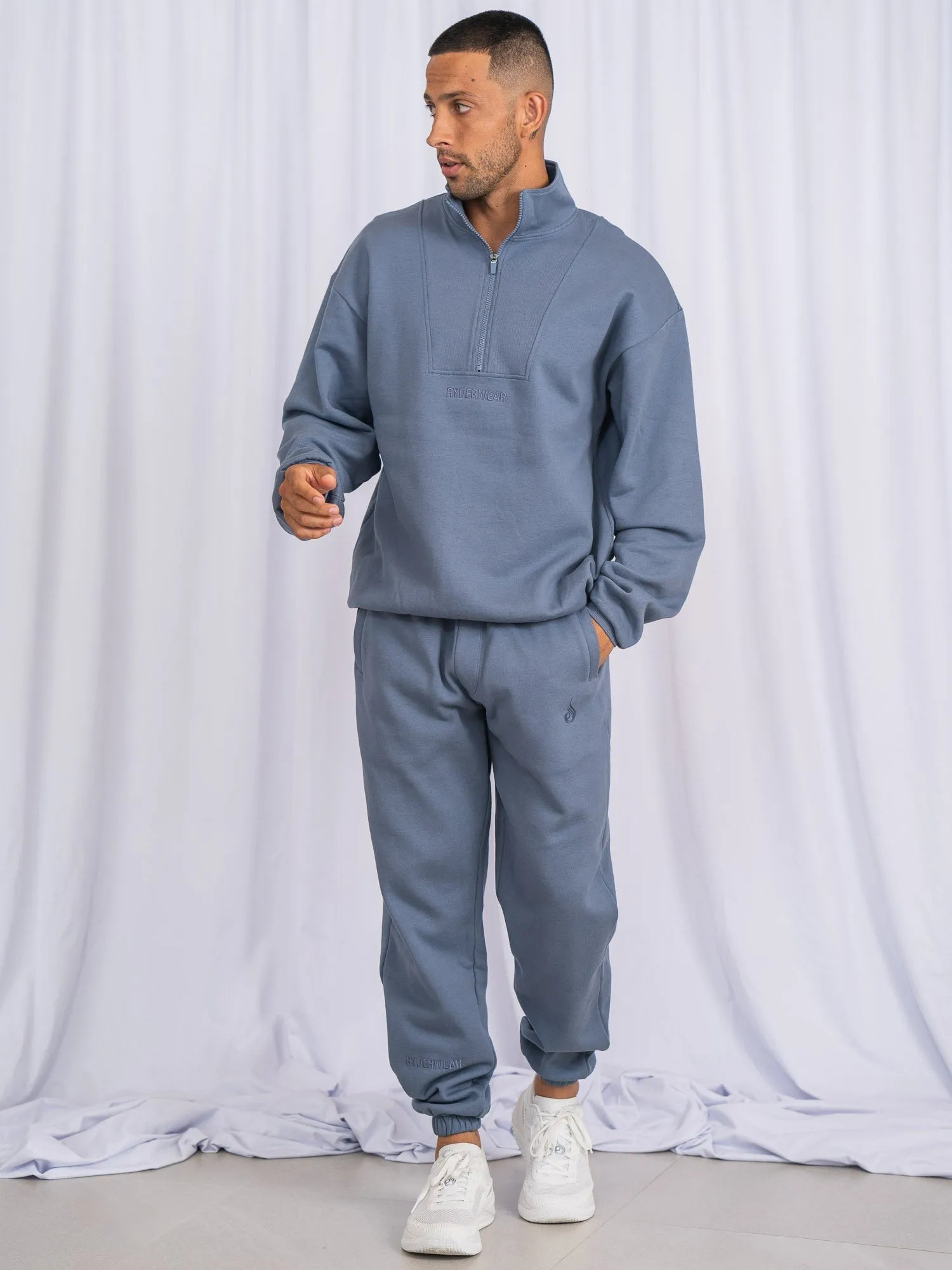 Unisex Track Pants - Denim Blue sold by Ryderwear product image thumbnail 4