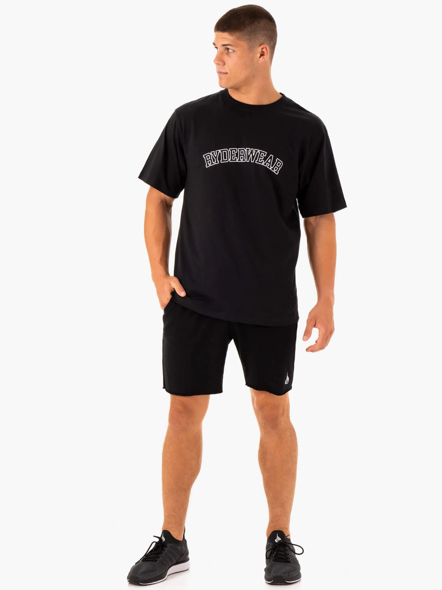 Oversized T-Shirt - Black sold by Ryderwear product image thumbnail 4