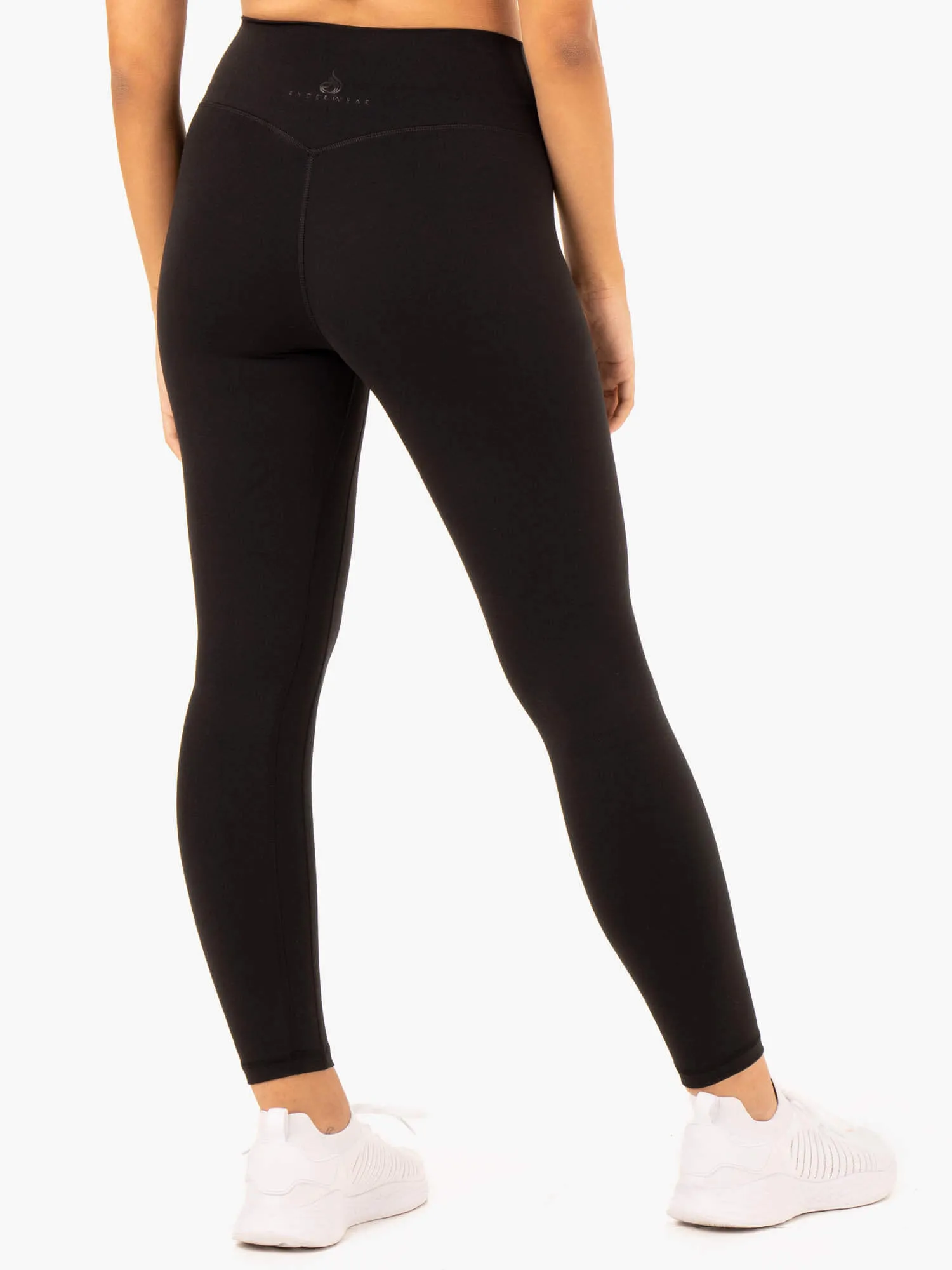 NKD Refine High Waisted Leggings - Black sold by Ryderwear product image thumbnail 2