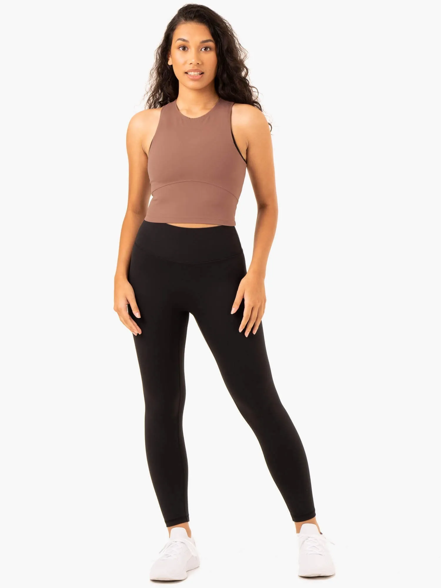 NKD Refine High Waisted Leggings - Black sold by Ryderwear product image thumbnail 5