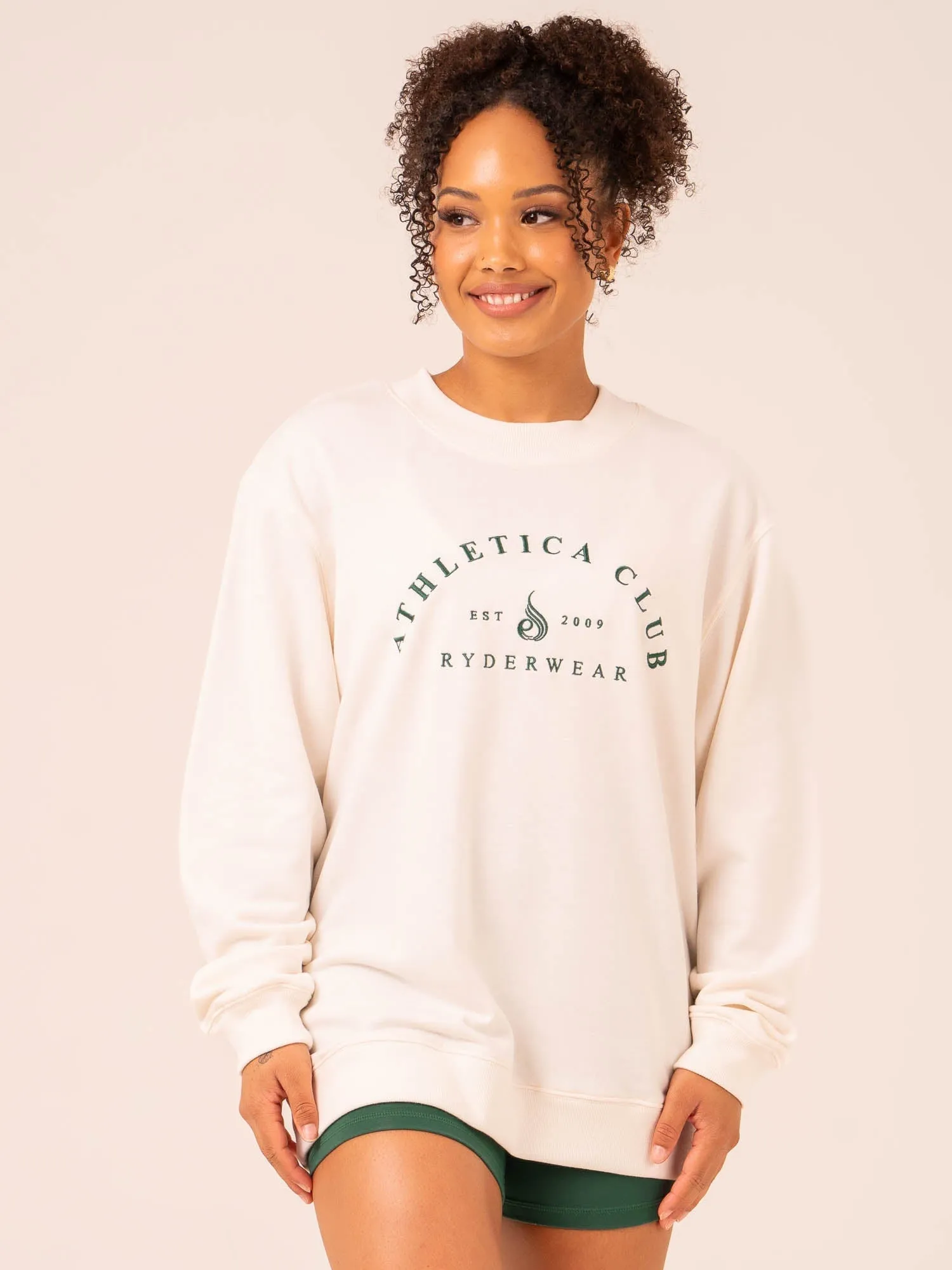 Tempo Sweater - Off White sold by Ryderwear product image thumbnail 3