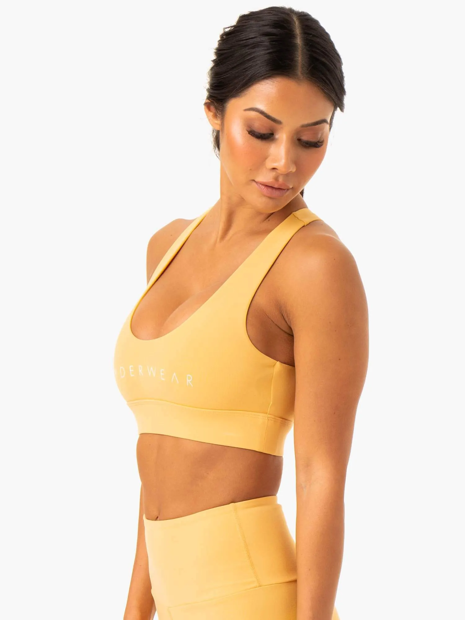 Staples Cross Over Sports Bra - Mango sold by Ryderwear product image thumbnail 3