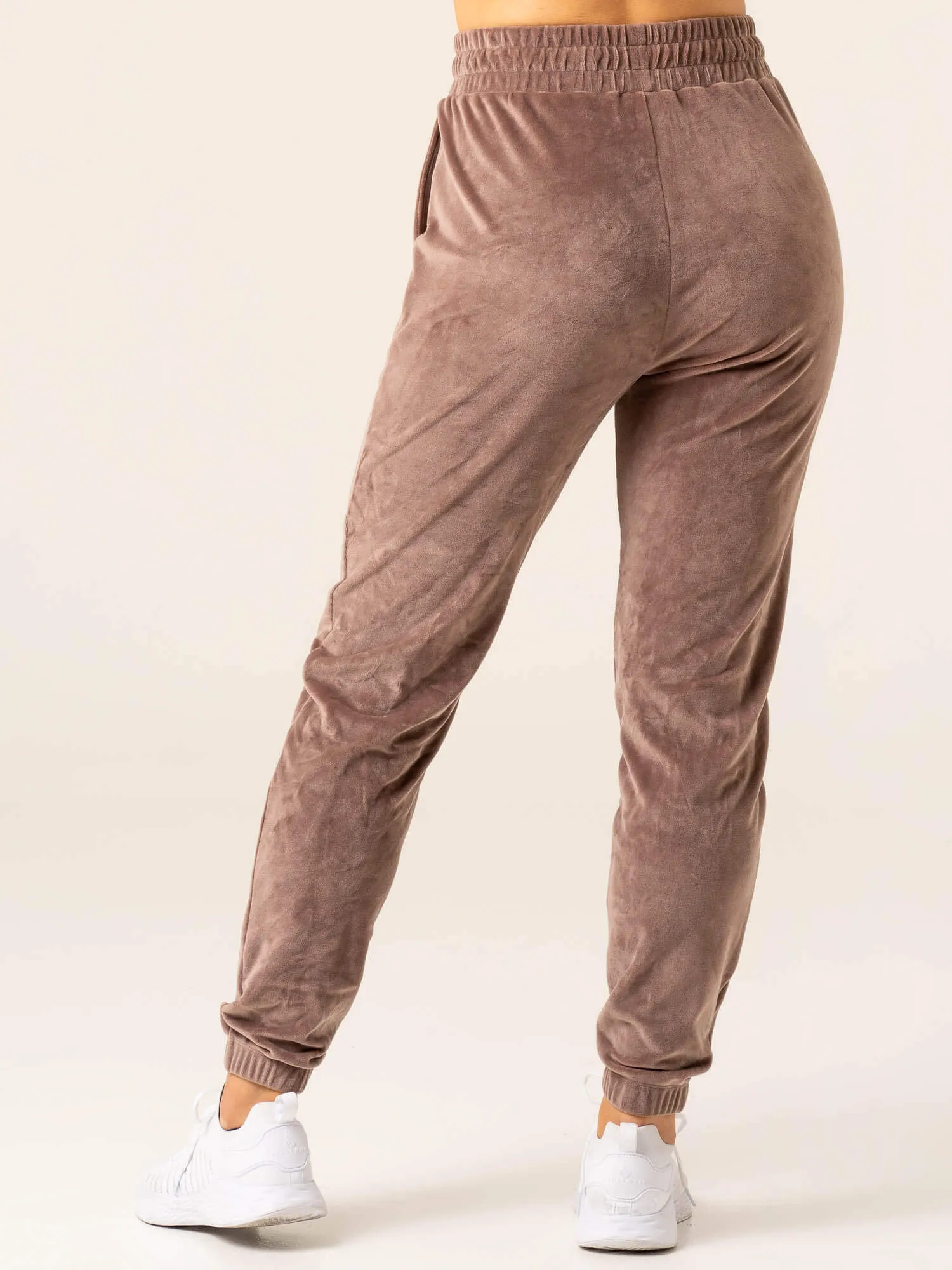 Velour Track Pant - Taupe sold by Ryderwear product image thumbnail 2