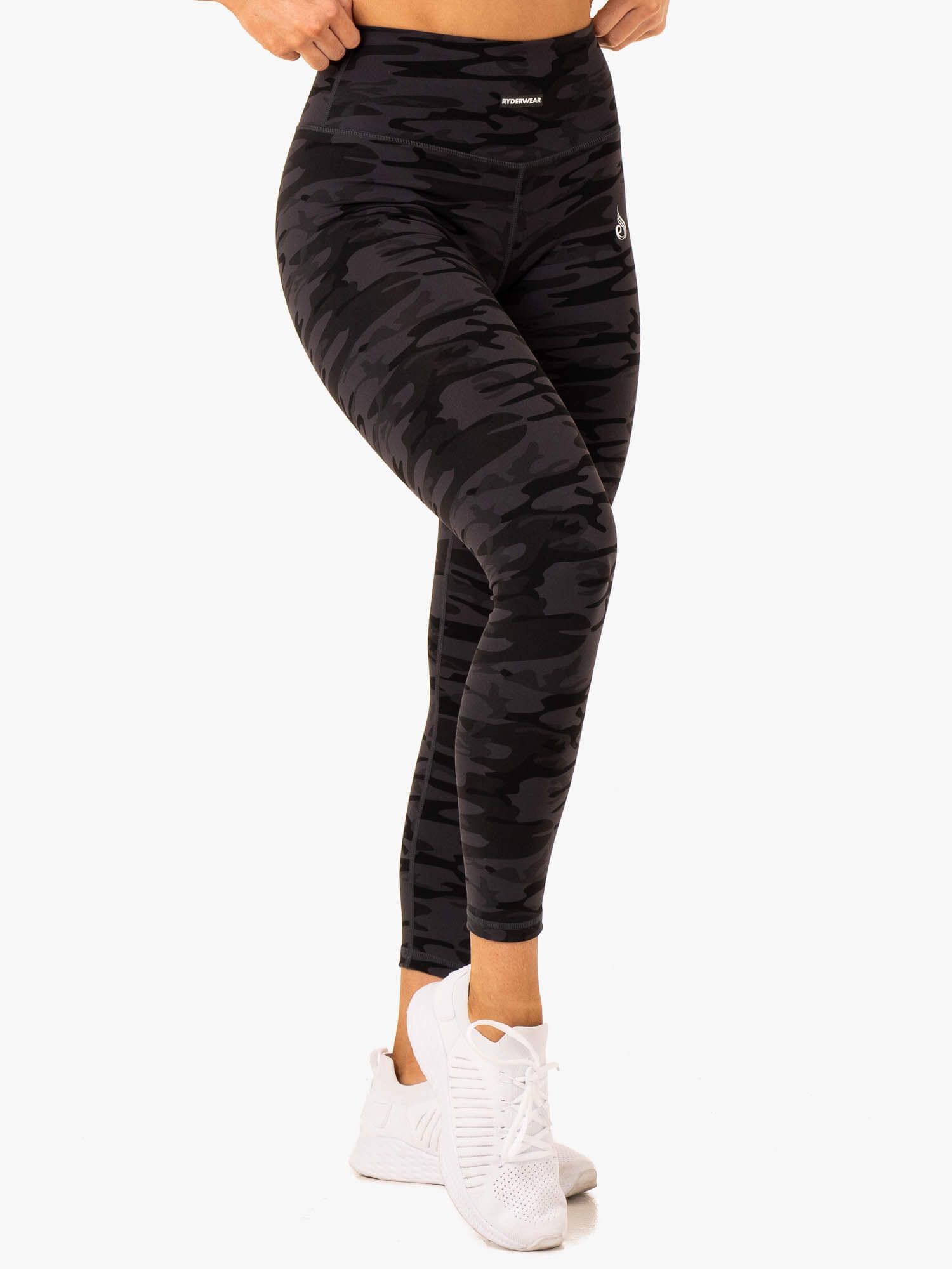 Base Full Length Legging - Black Camo sold by Ryderwear product image thumbnail 3