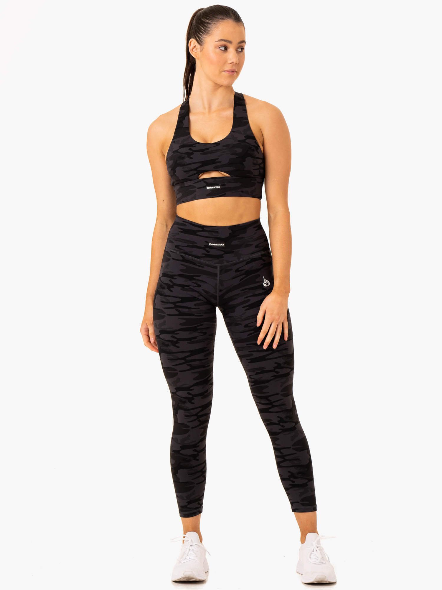 Base Full Length Legging - Black Camo sold by Ryderwear product image thumbnail 5