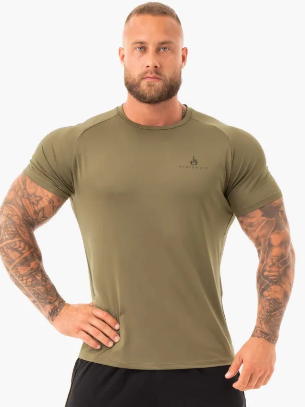 Breeze T-Shirt - Khaki sold by Ryderwear