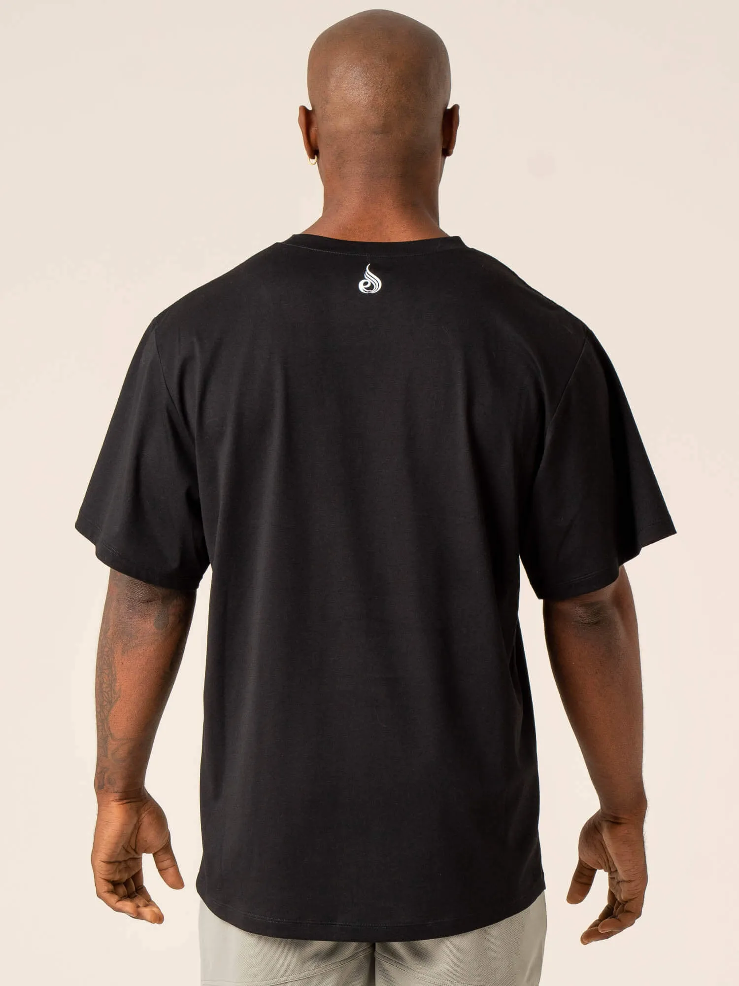Advance Oversized T-Shirt - Black sold by Ryderwear product image thumbnail 2