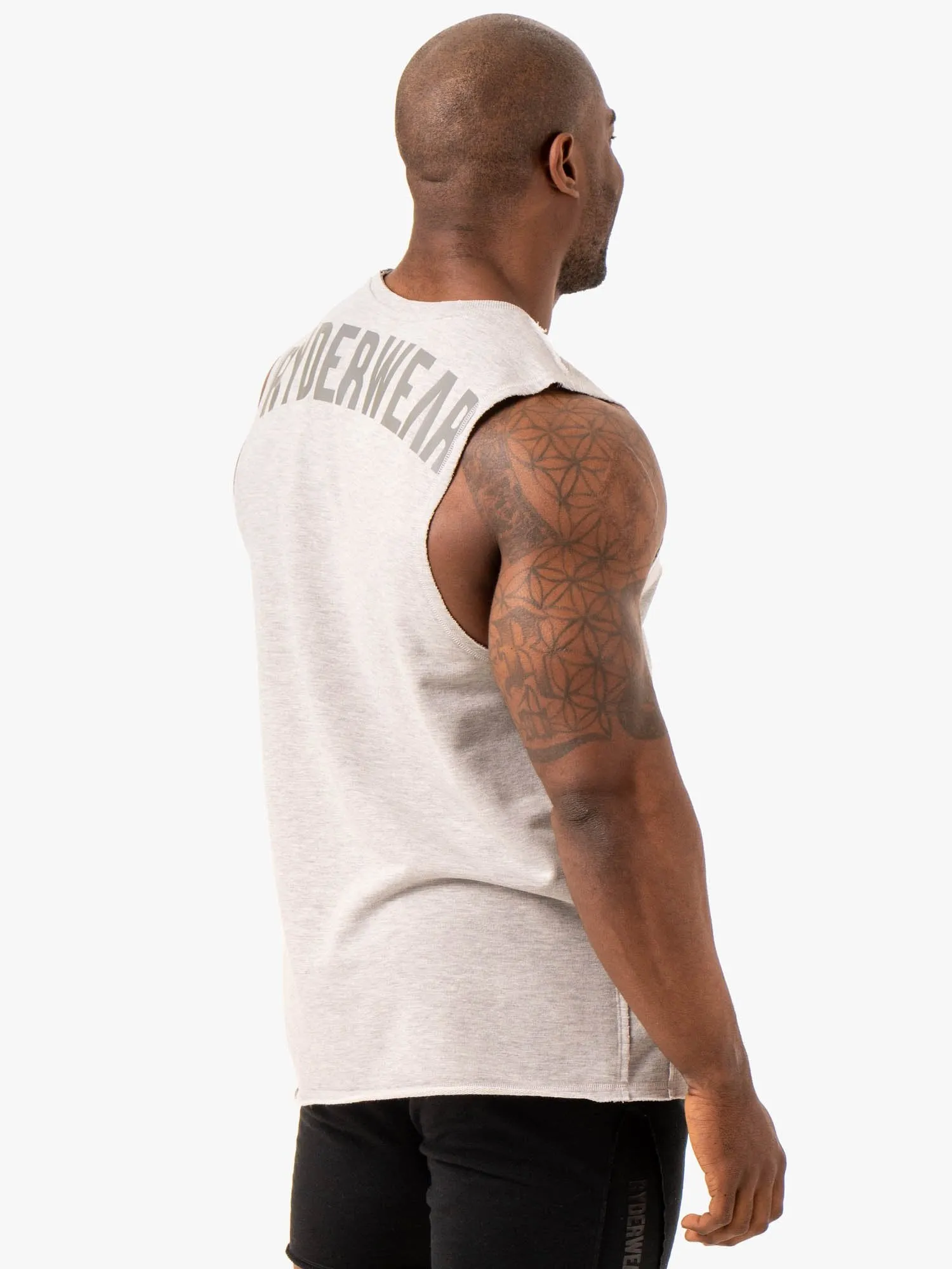 Force Fleece Tank - Grey Marl sold by Ryderwear product image thumbnail 3