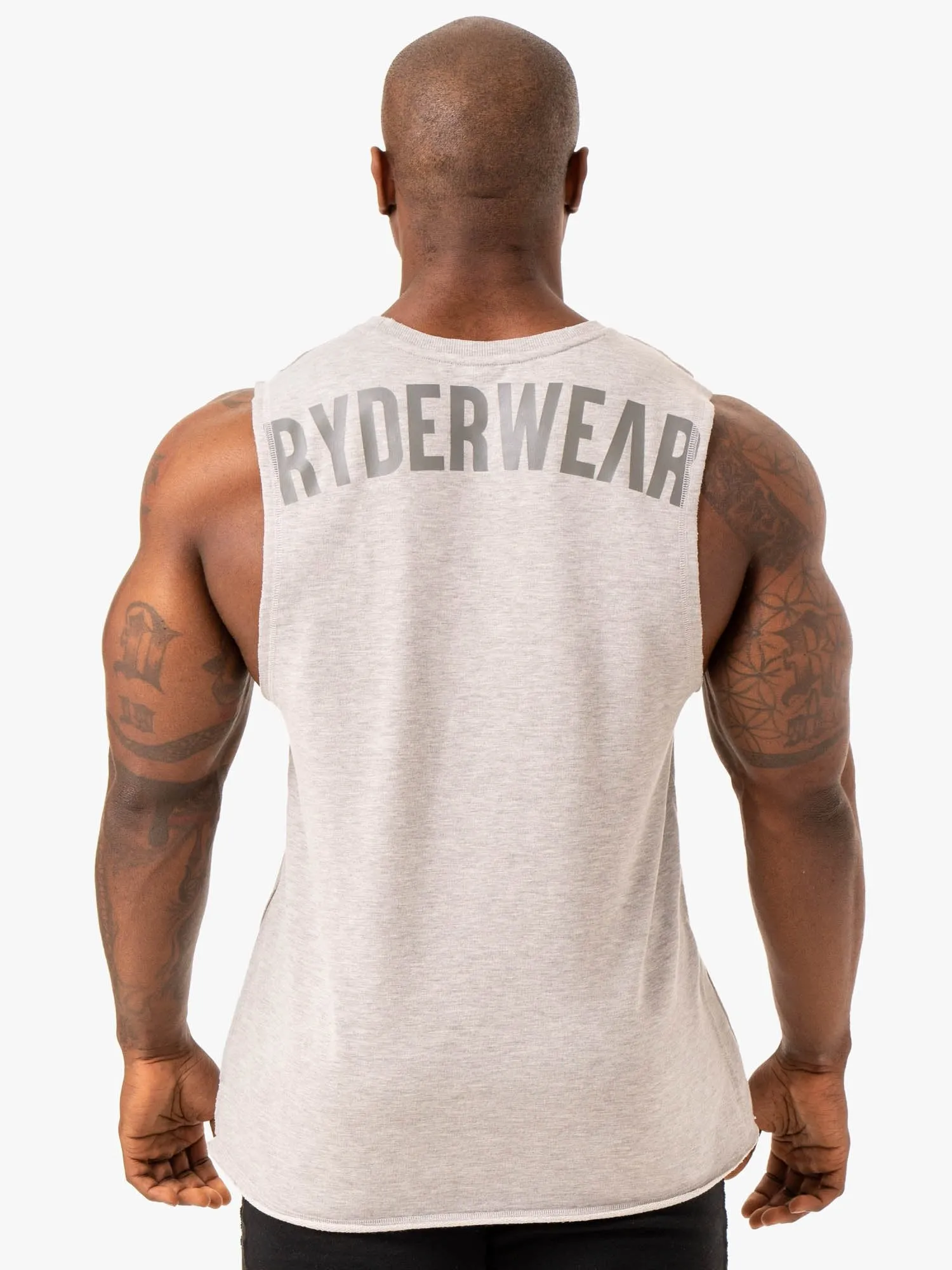 Force Fleece Tank - Grey Marl sold by Ryderwear product image thumbnail 2