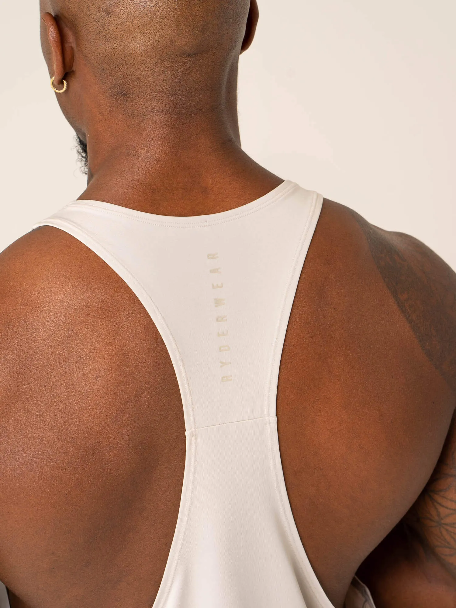 Dynamic Stringer T-Back - Stone sold by Ryderwear product image thumbnail 4