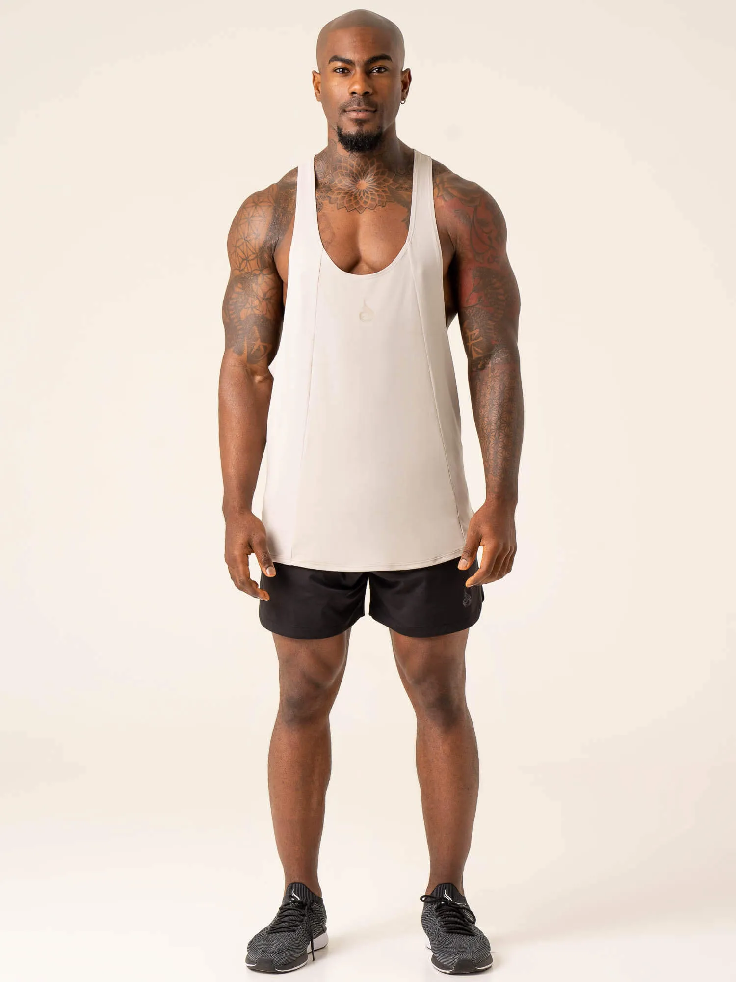 Dynamic Stringer T-Back - Stone sold by Ryderwear product image thumbnail 5