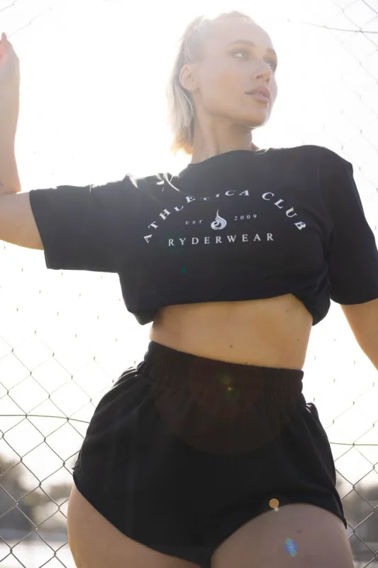 Tempo Oversized T-Shirt - Black sold by Ryderwear