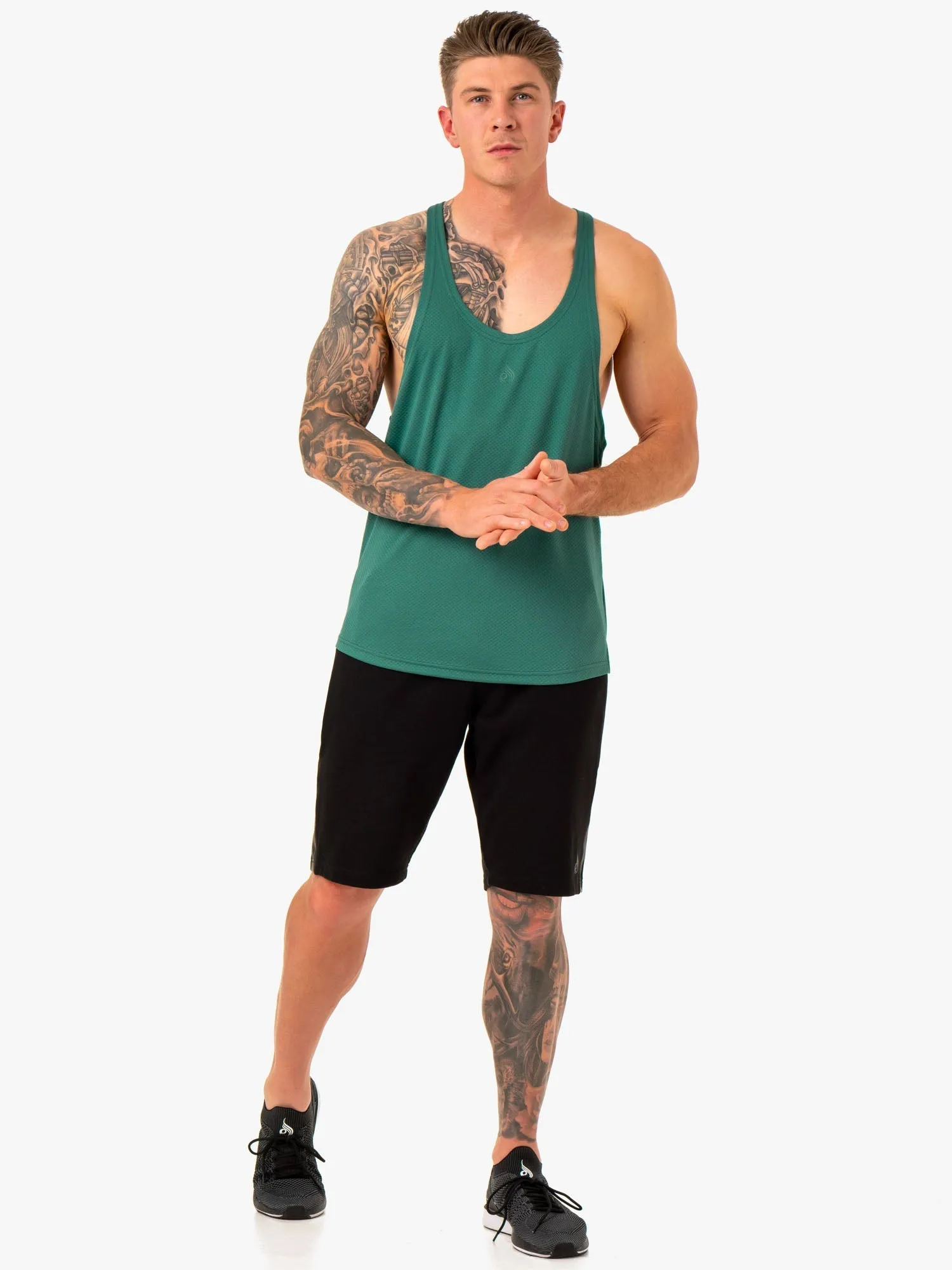 Enhance Stringer T-Back - Green sold by Ryderwear product image thumbnail 4