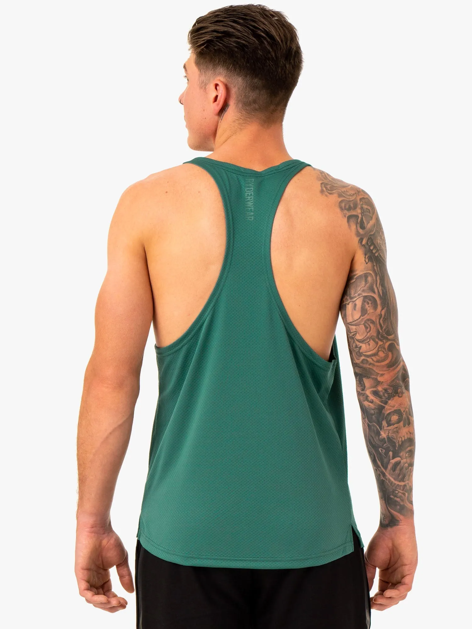 Enhance Stringer T-Back - Green sold by Ryderwear product image thumbnail 2