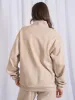 Unisex Half Zip Jumper - Sand sold by Ryderwear