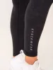 NKD Stonewash V Scrunch Leggings - Black Stonewash sold by Ryderwear