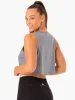 Hybrid Muscle Tank - Steel Blue sold by Ryderwear