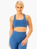Knockout Racer Back Sports Bra - Blue sold by Ryderwear