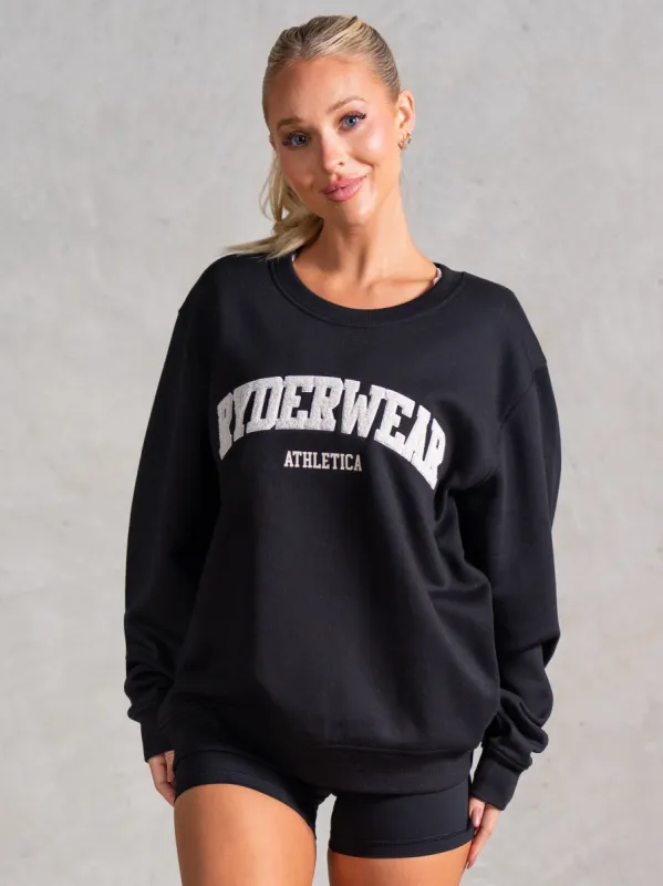 Athletica Sweater - Black sold by Ryderwear