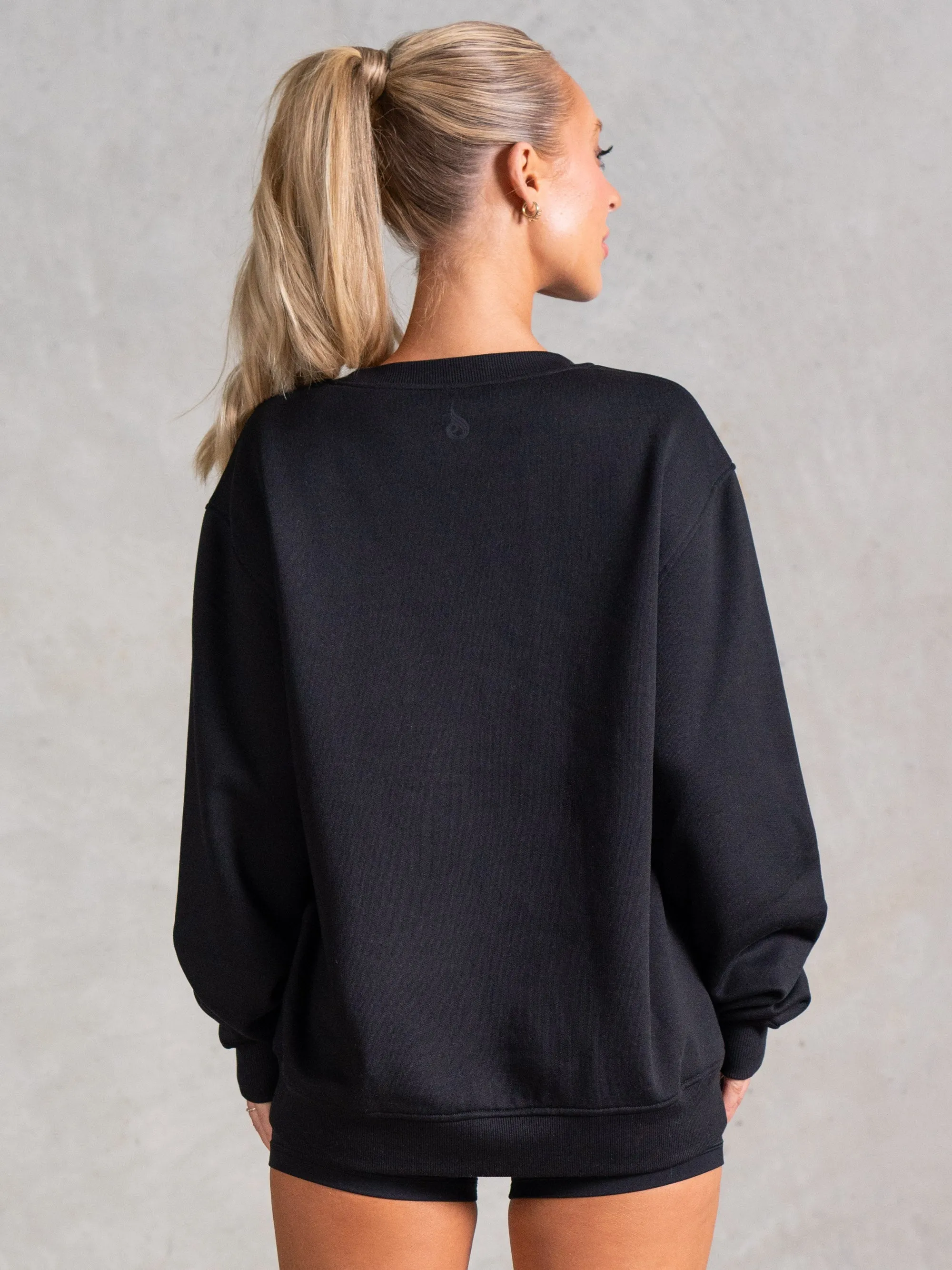 Athletica Sweater - Black sold by Ryderwear product image thumbnail 3