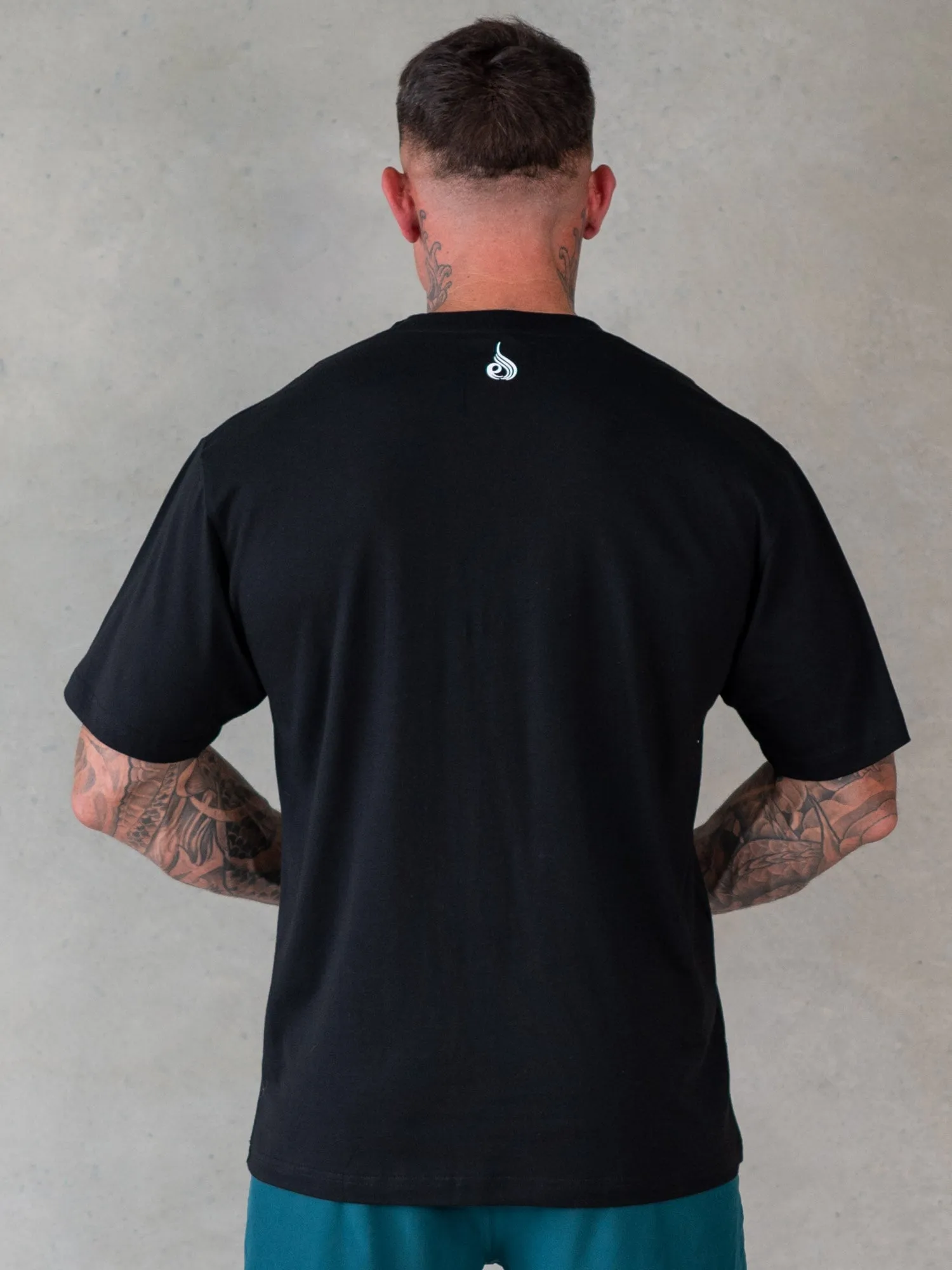 You vs You Oversized T-Shirt - Black sold by Ryderwear product image thumbnail 4